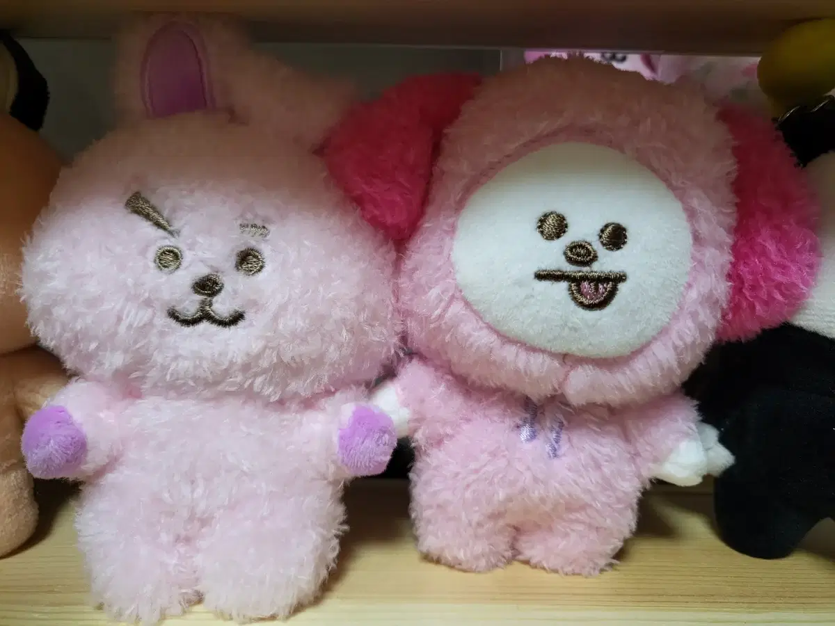 BT21 일본한정 핑크인형키링 쿠키 양도합니다.